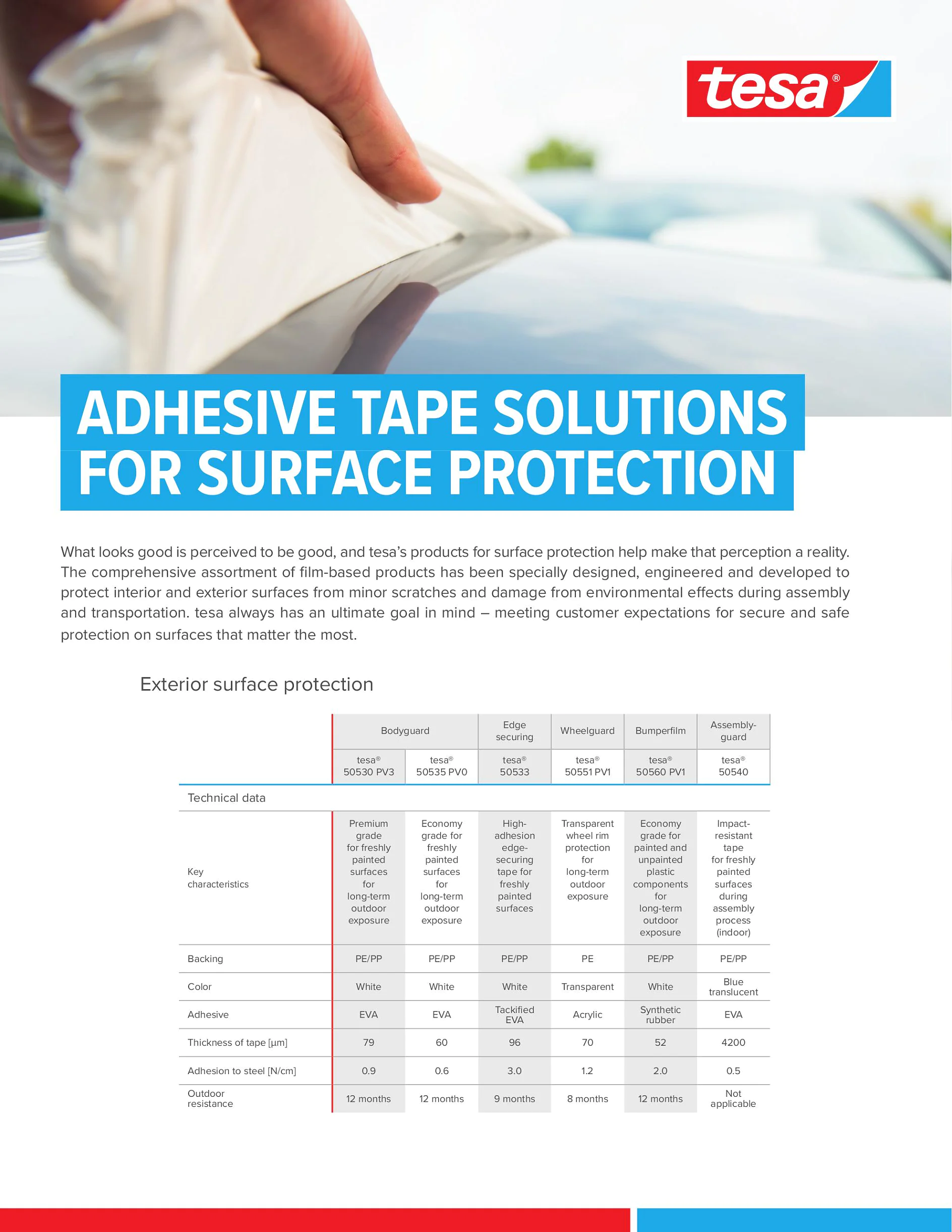 Auto Surface Protection Flyer