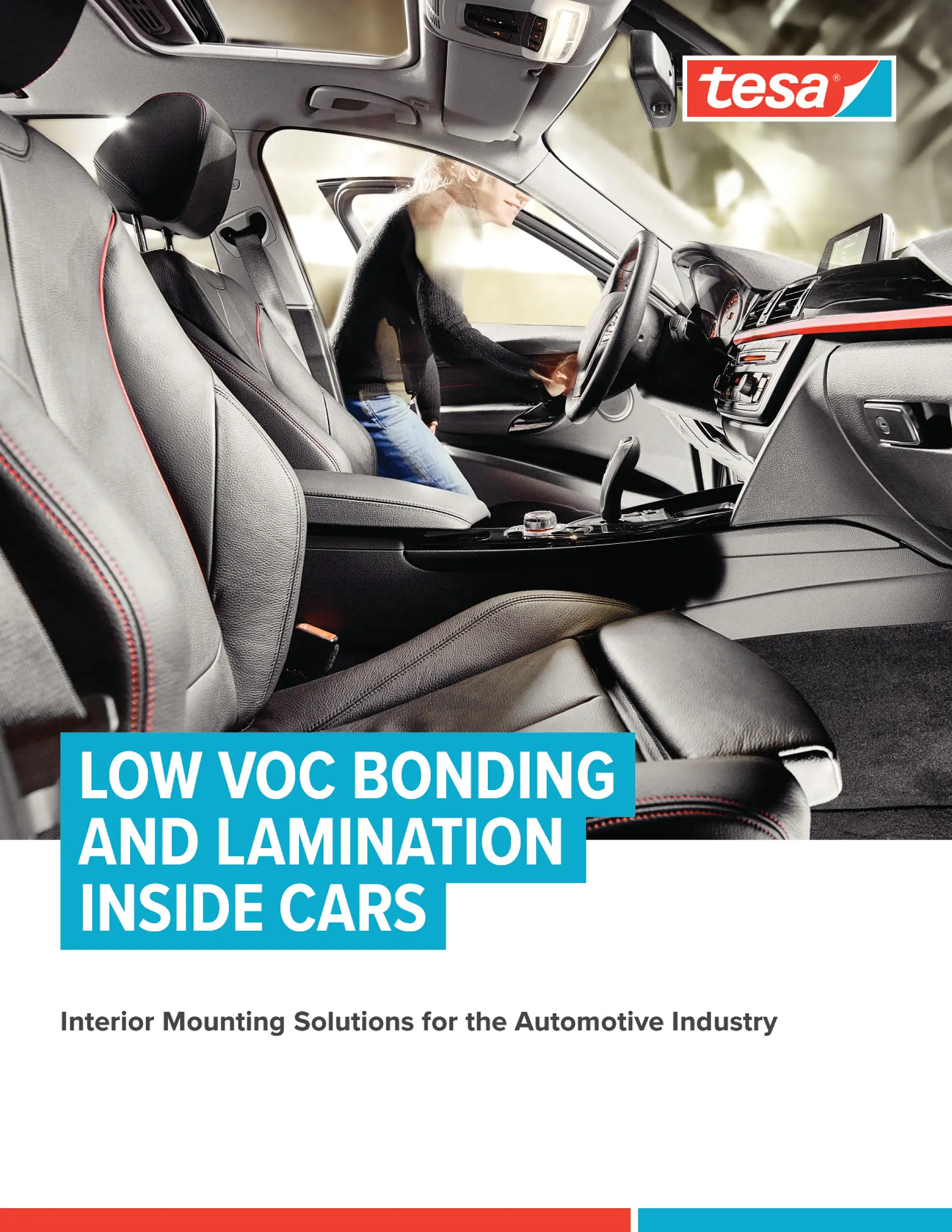 Low-VOC Bonding and Lamination Inside Cars