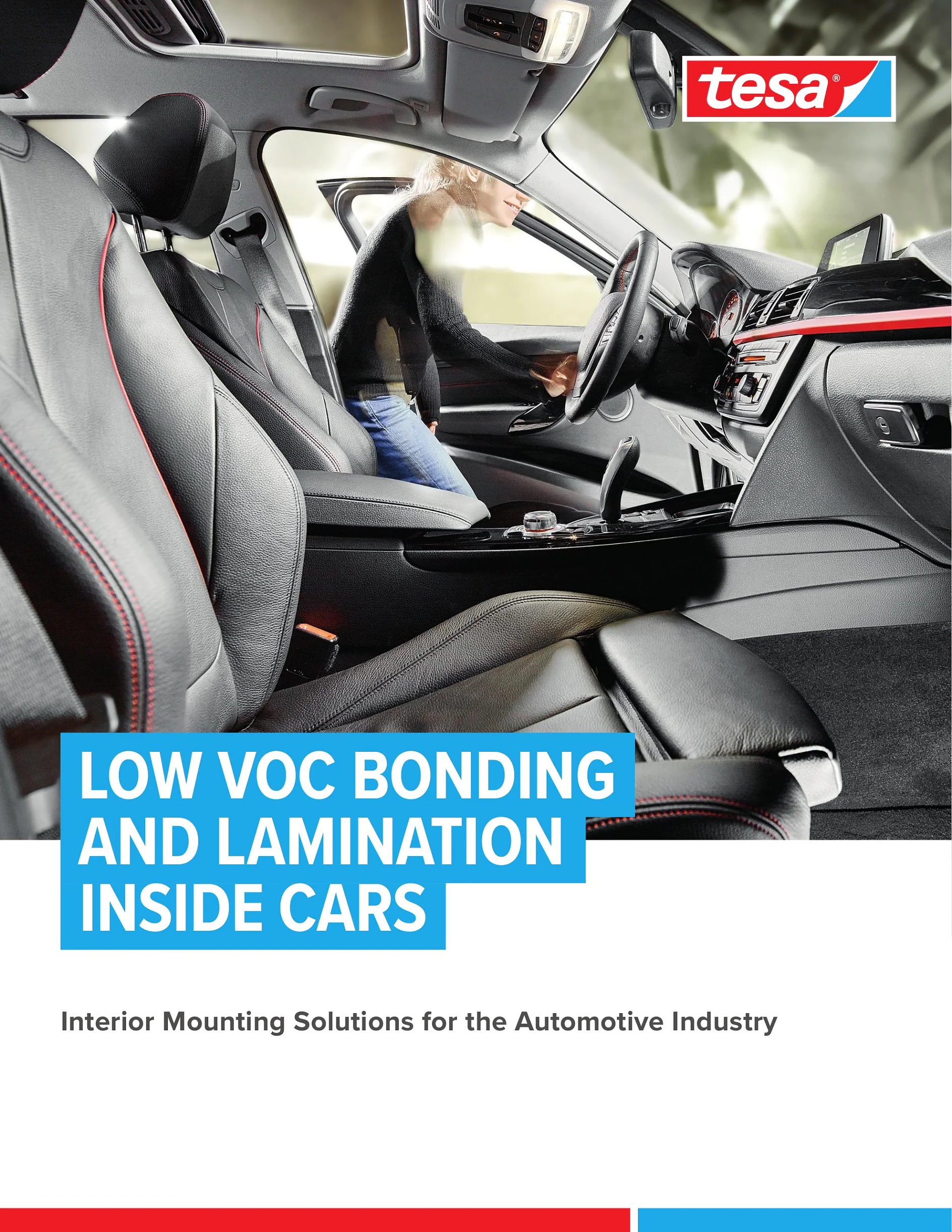 Low-VOC Bonding and Lamination Inside Cars