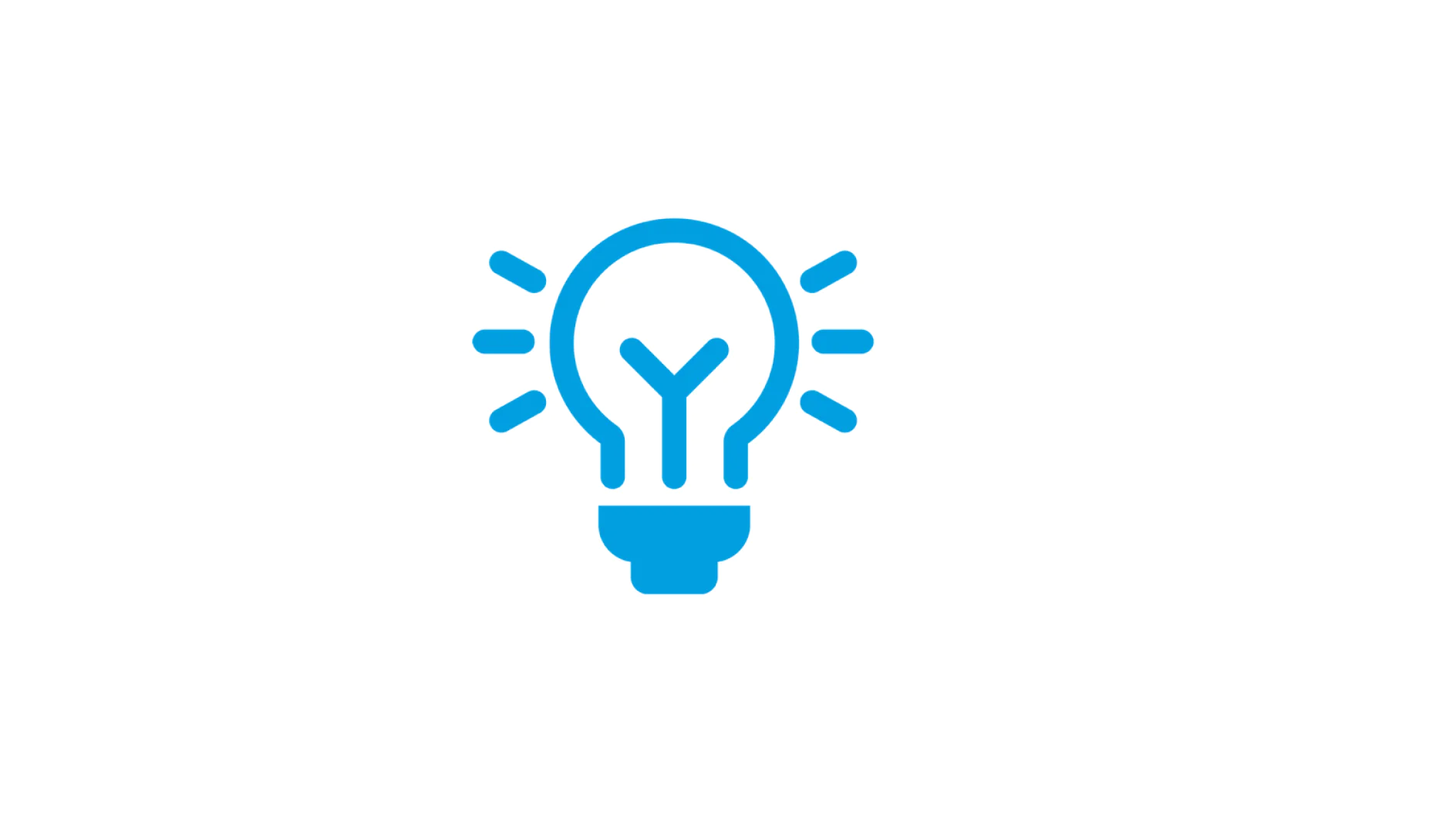 Light bulb icon symbolizing expert adhesive knowledge and tailored consulting services