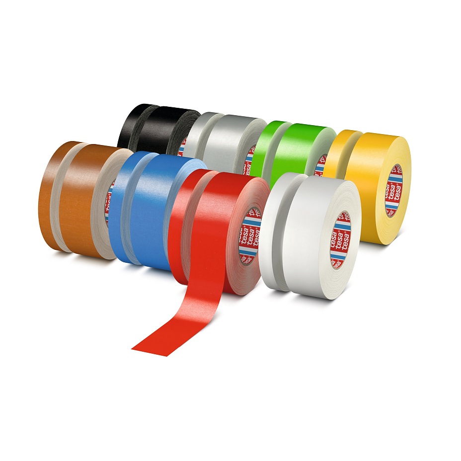 55 Yard Length Natural Rubber Performance Acrylic-Coated Cloth Tape Tesa 4651 