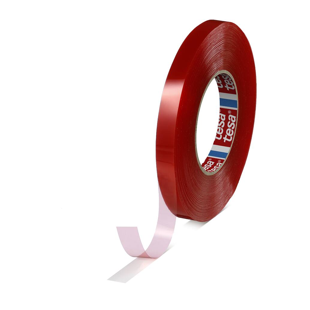 New Transparent Double Side Adhesive Tape 3 Meter Red Film Sticky Adhesive Tape 