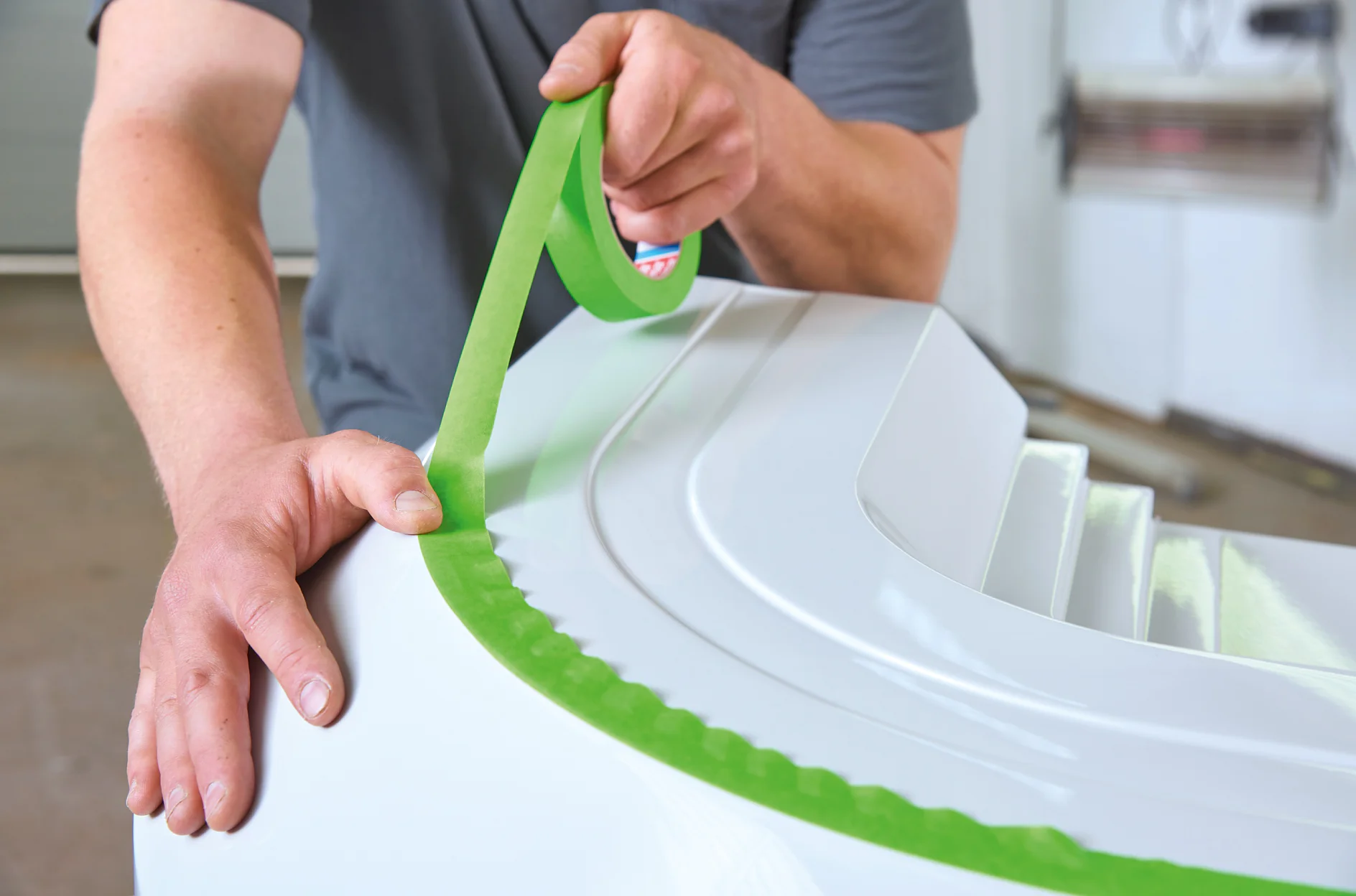 tesa® 4338 Green High-Performance Masking Grade: High Conformability tesa® 4338 Green High-Performance Masking Grade: High Conformability