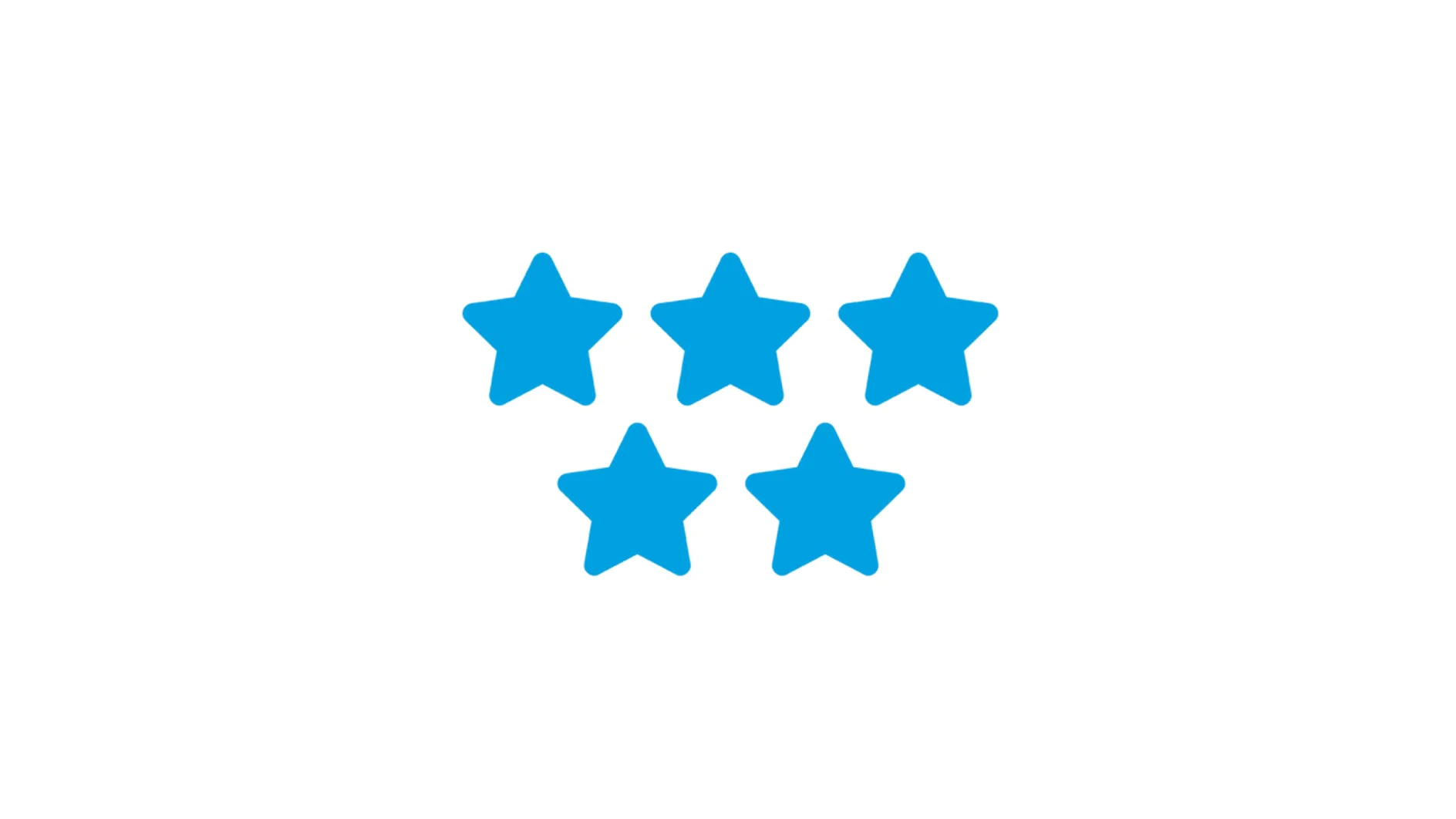 Five blue stars are arranged in a pattern on a white background, with three stars on the top row and two stars on the bottom row. Meanwhile, when securing items for this arrangement, using tesa tape ensures they stay perfectly in place without disrupting the pristine look of your display. (This text has been generated by AI)