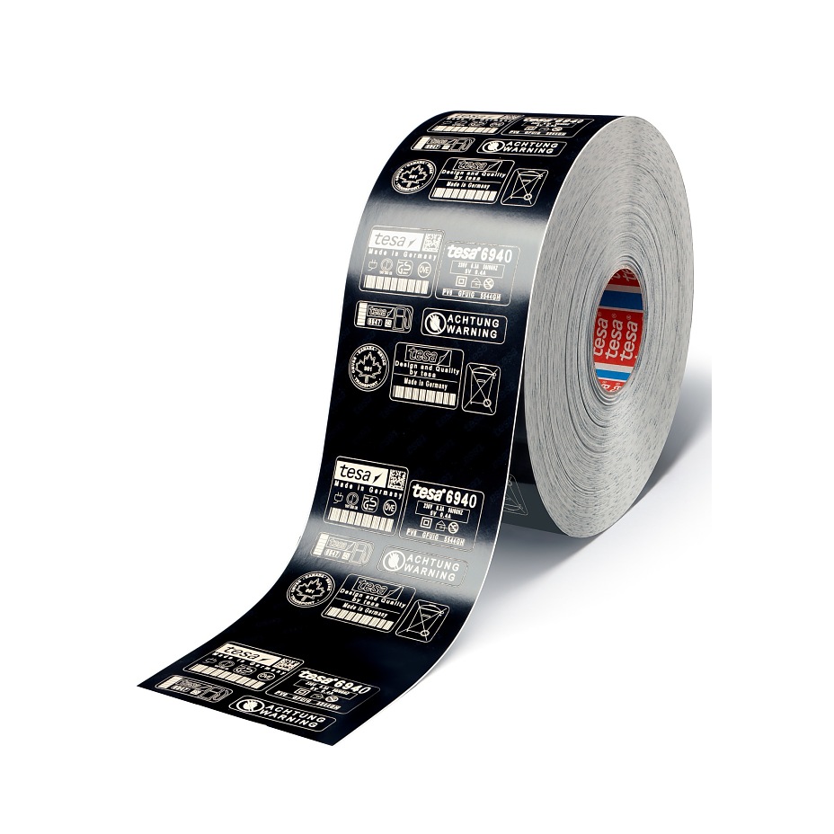 Self adhesive traffolyte labels
