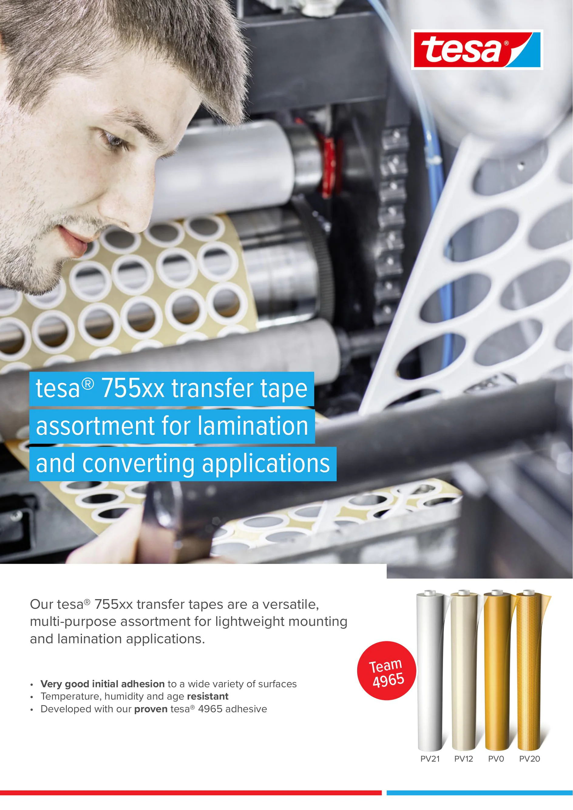 tesa 4965 Transfer Tapes