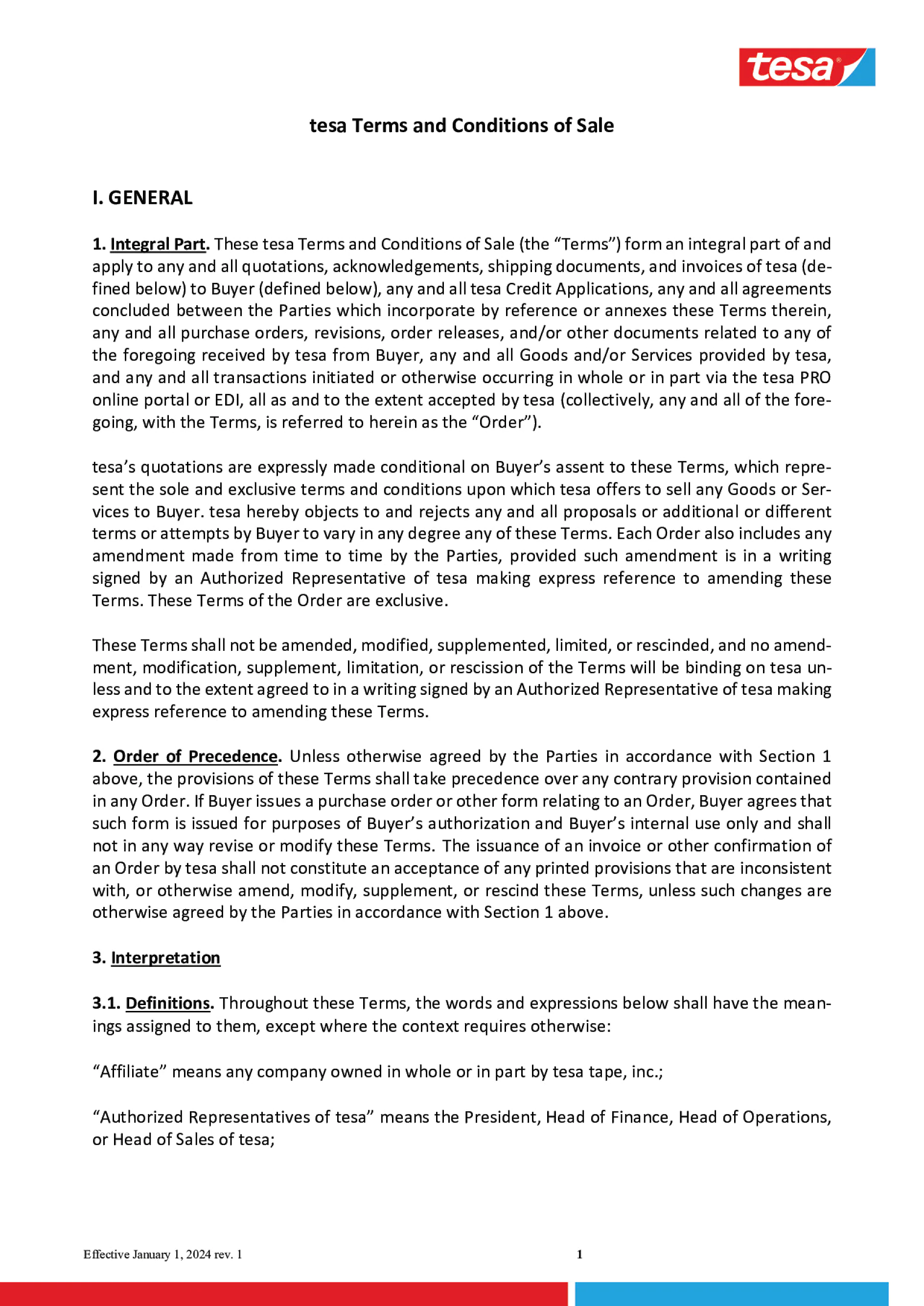 tti Sales T&C - 2024 rev. 1 FINAL