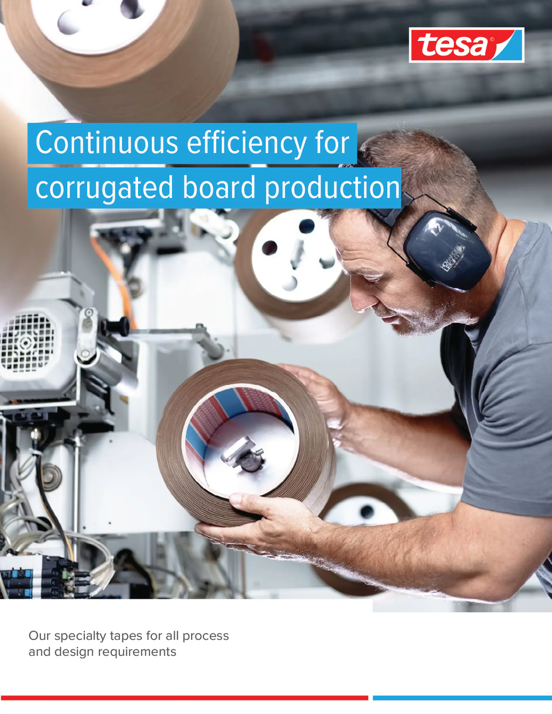 Efficiency for corrugated production