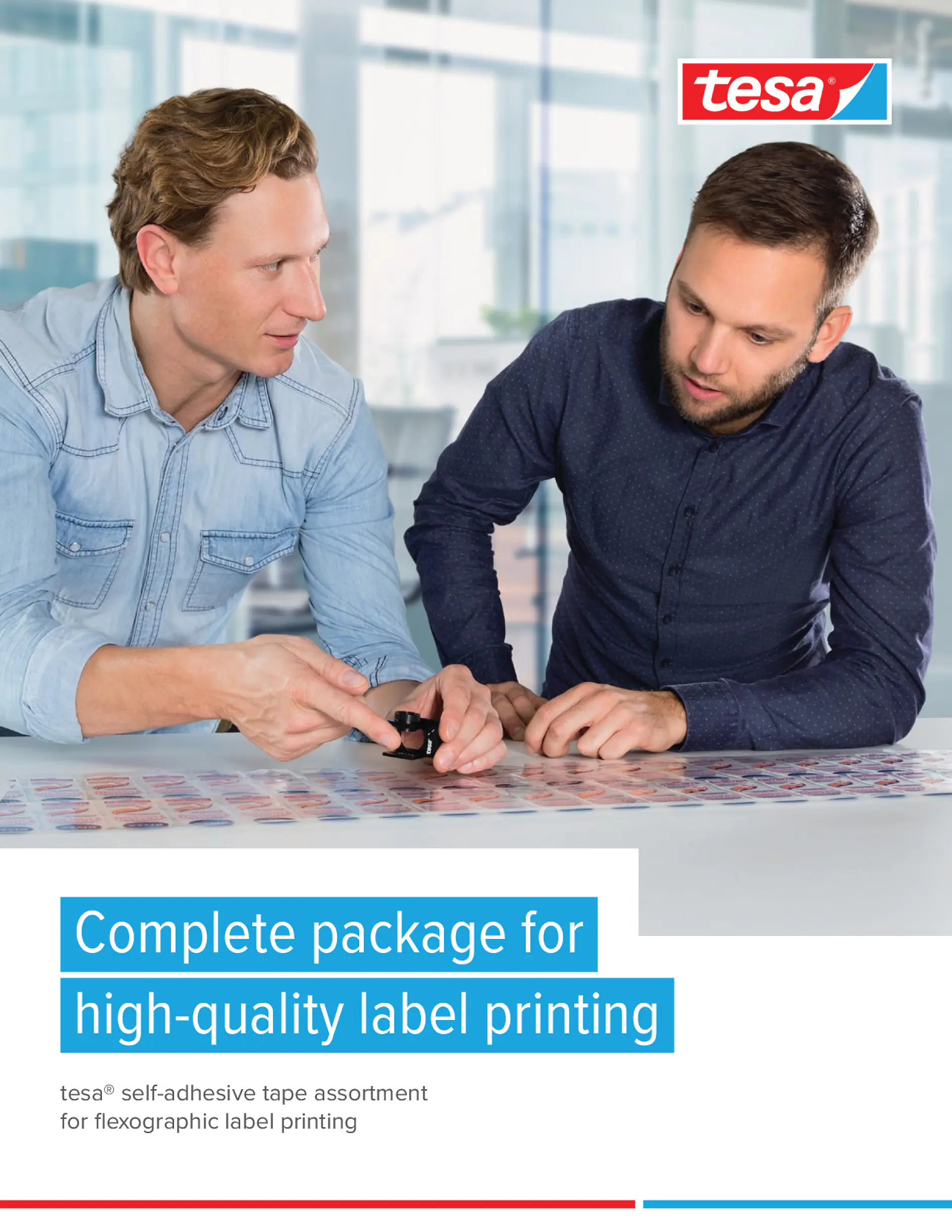 High quality label printing (15mil)