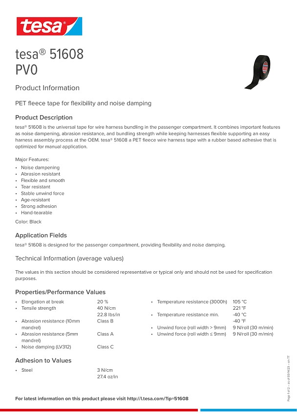 tesa® 51608 PV0 - tesa