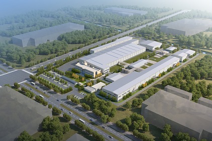 The tesa Group is building on China: The company is investing more than 30 million euros in expanding the Suzhou site. One initial milestone is the construction of a state-of-the-art new cleanroom unit (right). Production is scheduled to start in 2020.
(Photo: tesa SE. All rights reserved.)