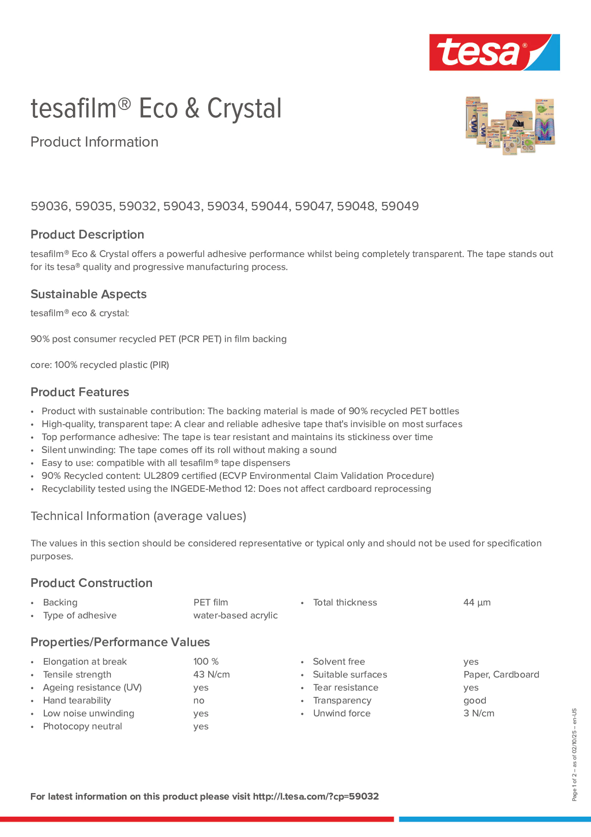 Product information_tesafilm® 59036_en
