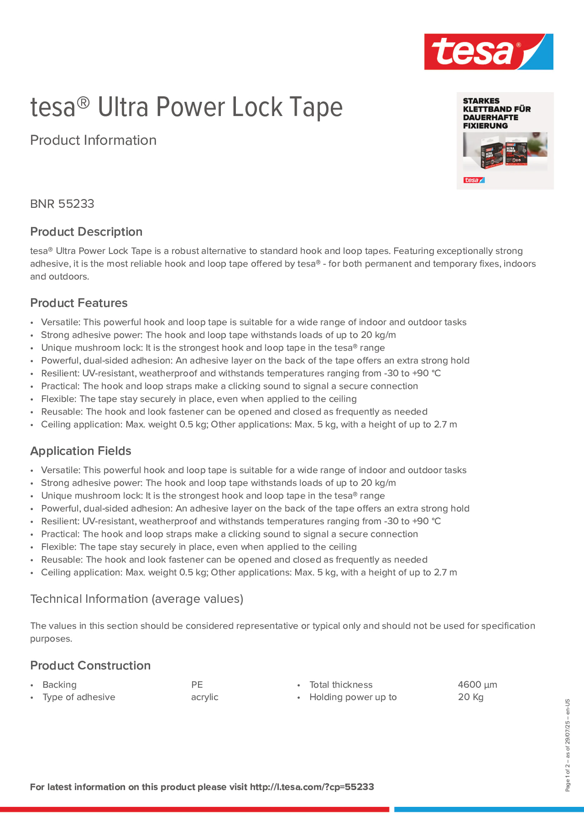 Product information_tesa® 55233_en