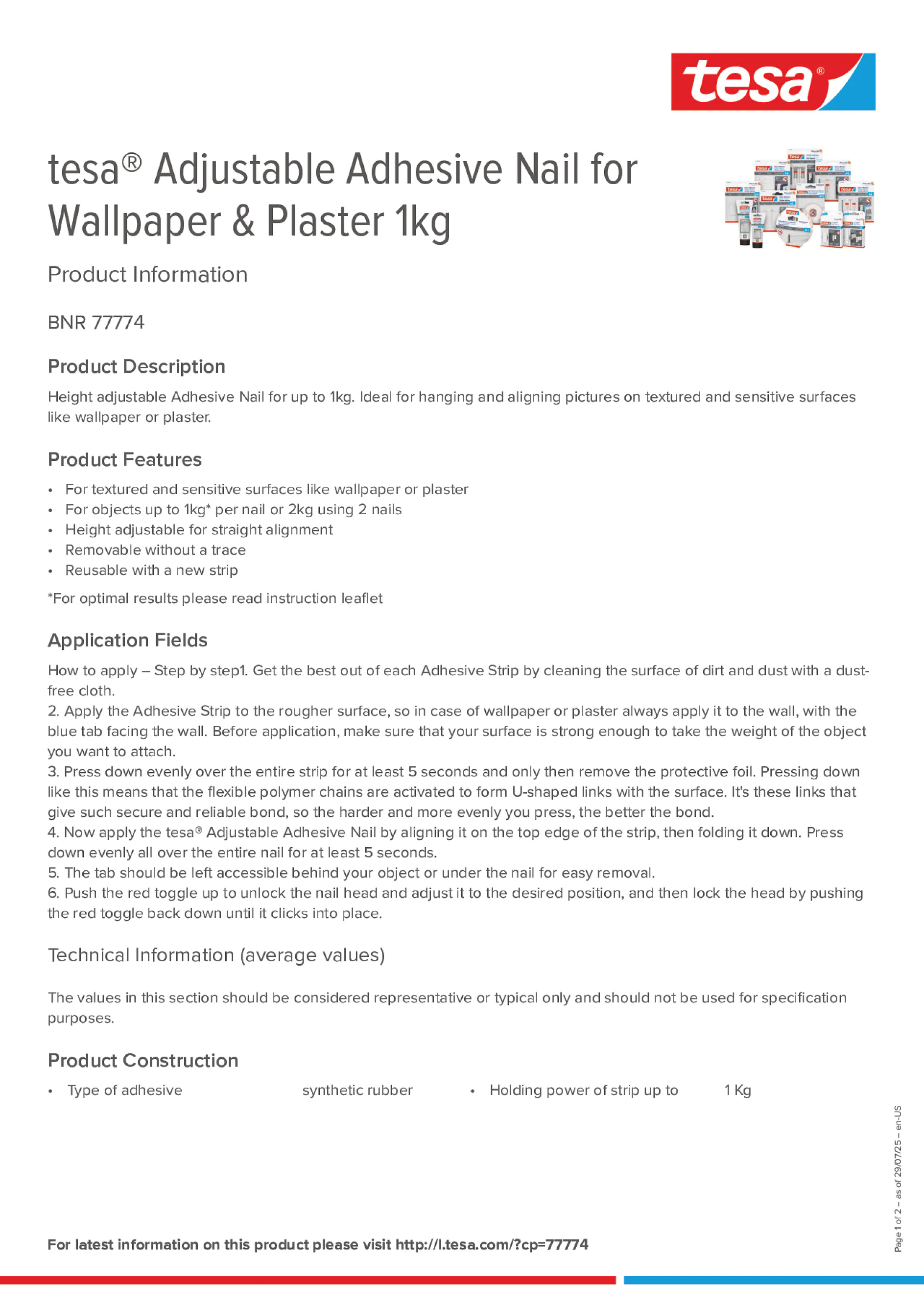Product information_tesa® 77774_en