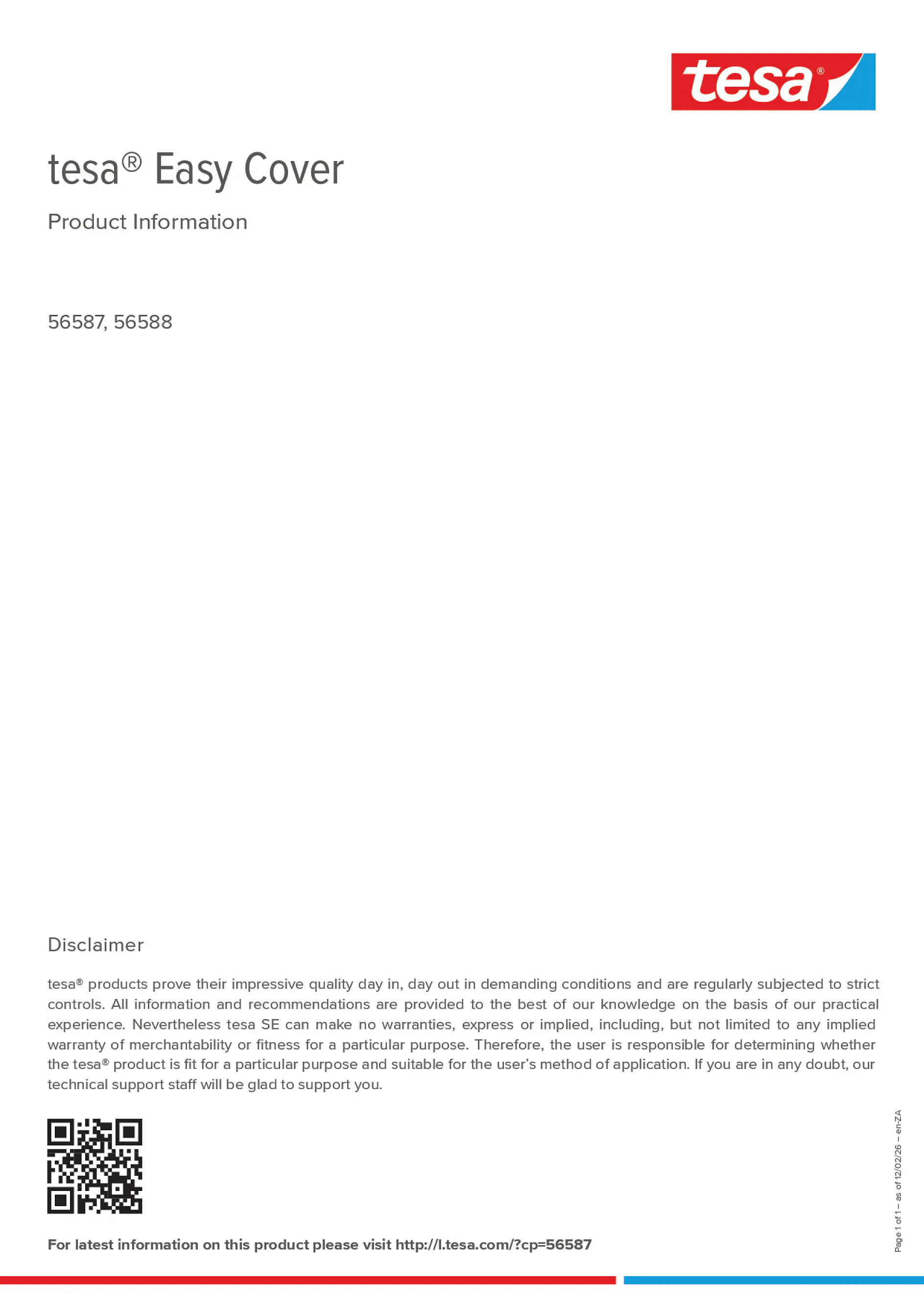 Product information_tesa® Easy Cover 56587_en-ZA