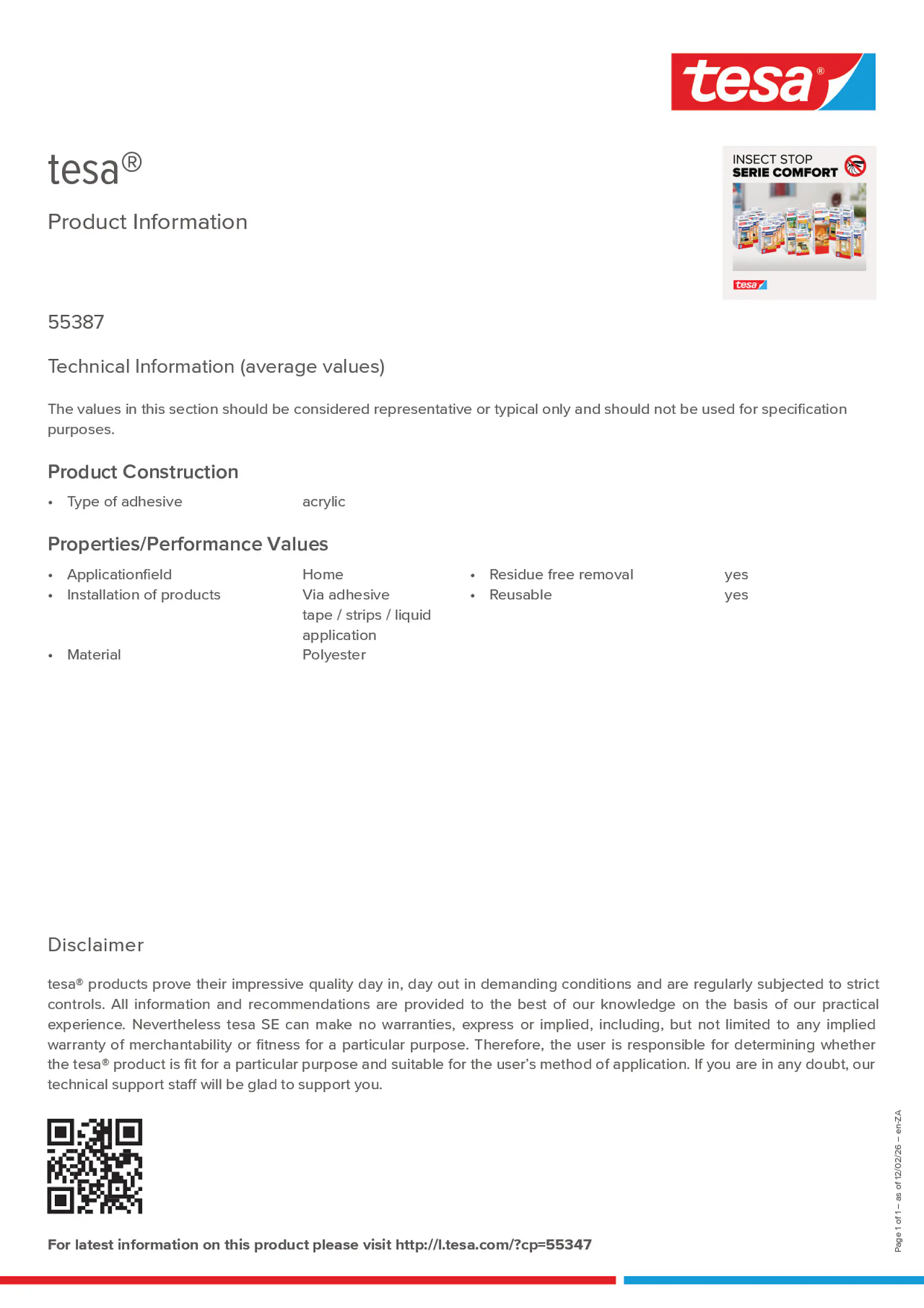 Product information_tesa® 55345_en-ZA