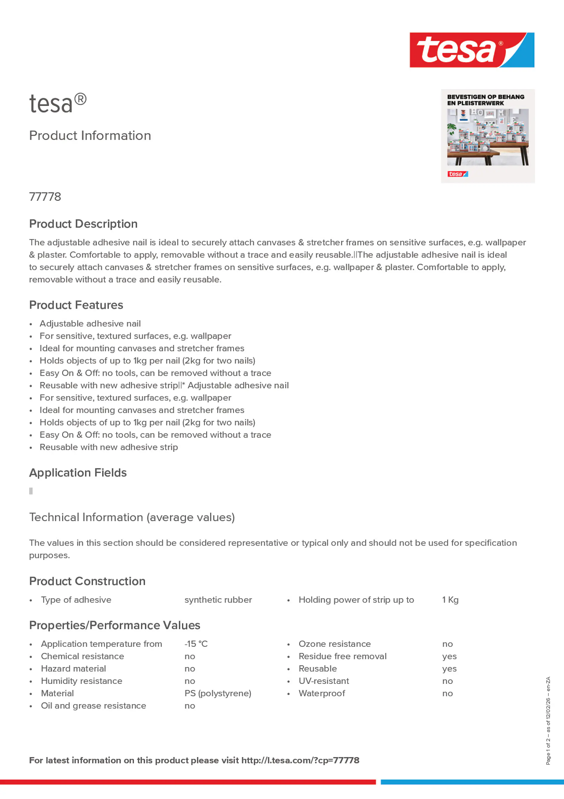 Product information_tesa® 77778_en-ZA