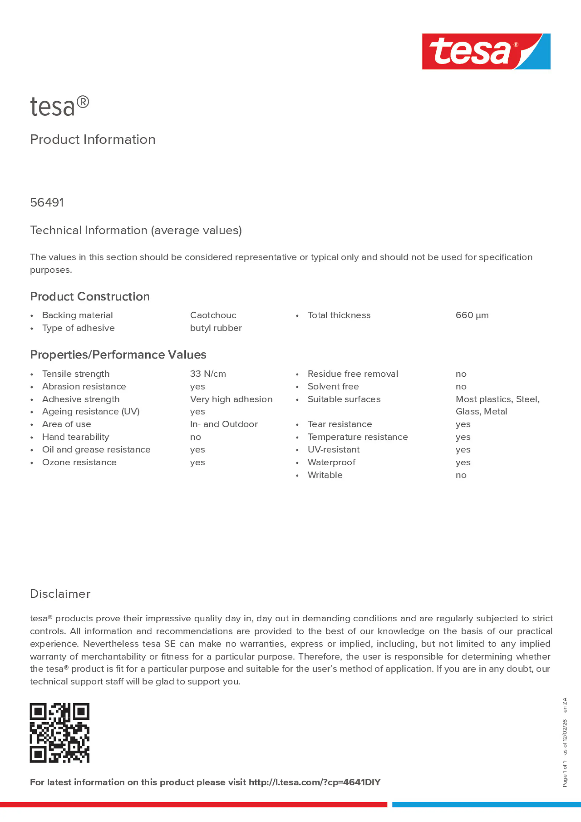 Product information_tesa® 56491_en-ZA