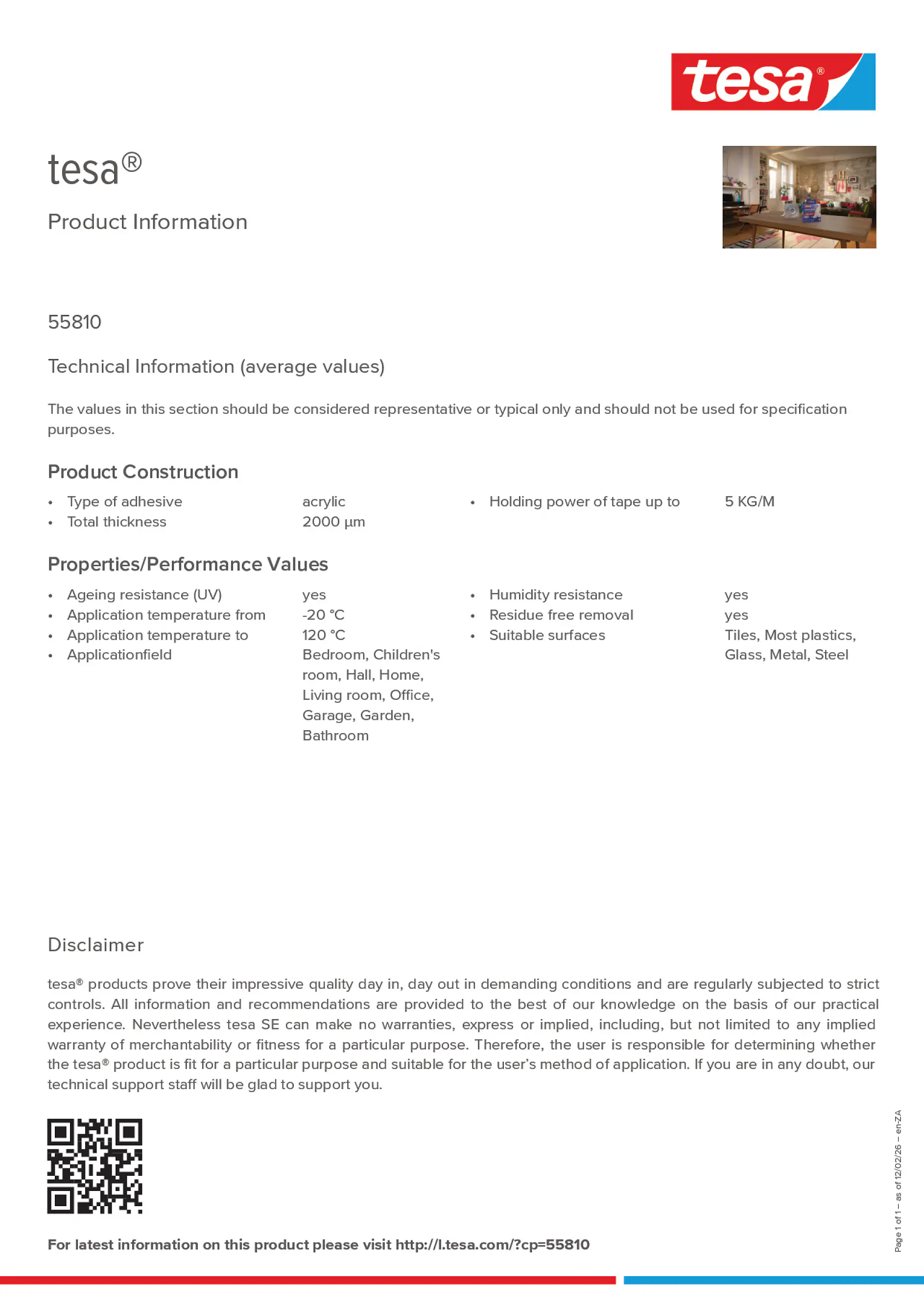 Product information_tesa® 55810_en-ZA