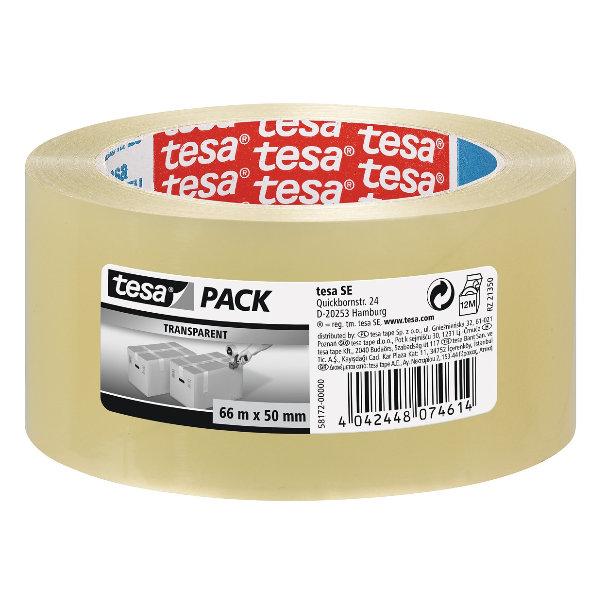 Tesapack tesapack® BASIC Packaging tape - tesa