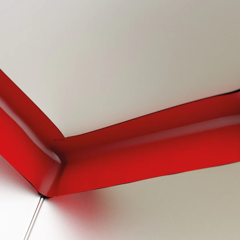 Cloth tape is used to cover gaps and joints during injection to prevent the PU foam from squeezing out.