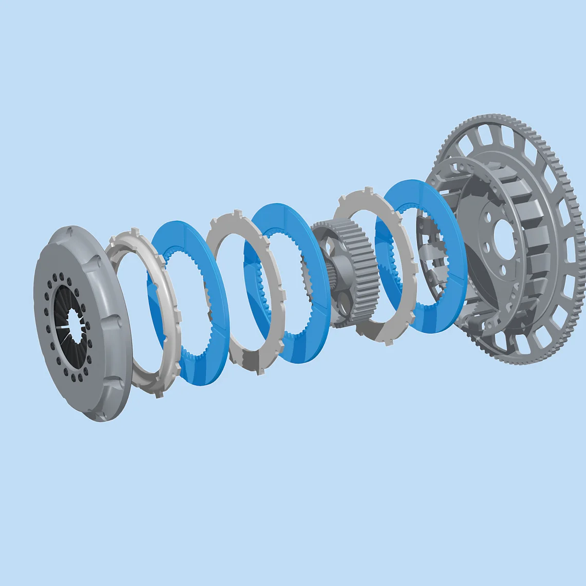 Bonding of friction material
