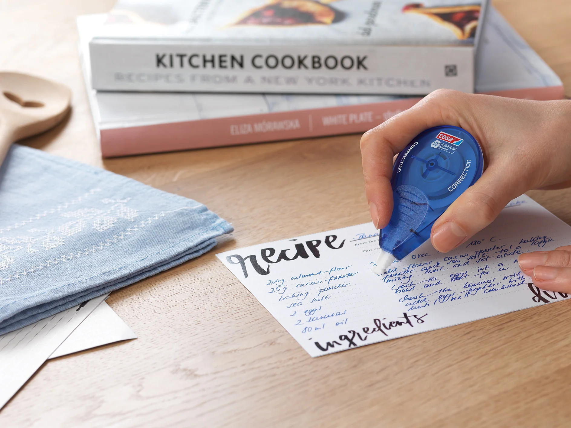 tesa correction tapes are the ideal solutions for fast and precise correcting