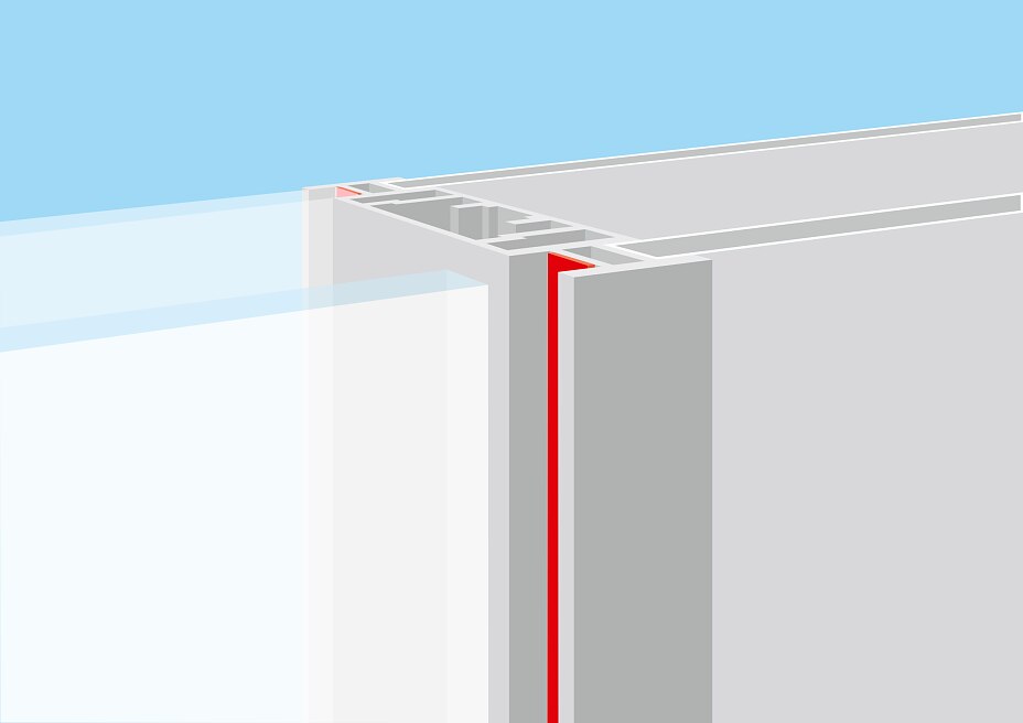 Glass to aluminum frame bonding Glass to aluminum frame bonding
