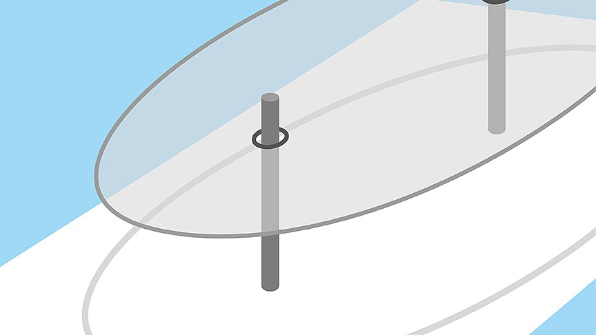 Positioning Holes Positioning holes