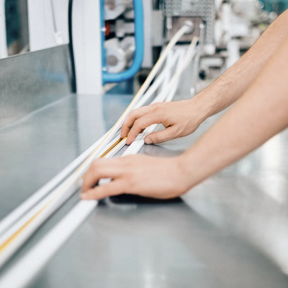 Adhesive solutions for trims and profiles