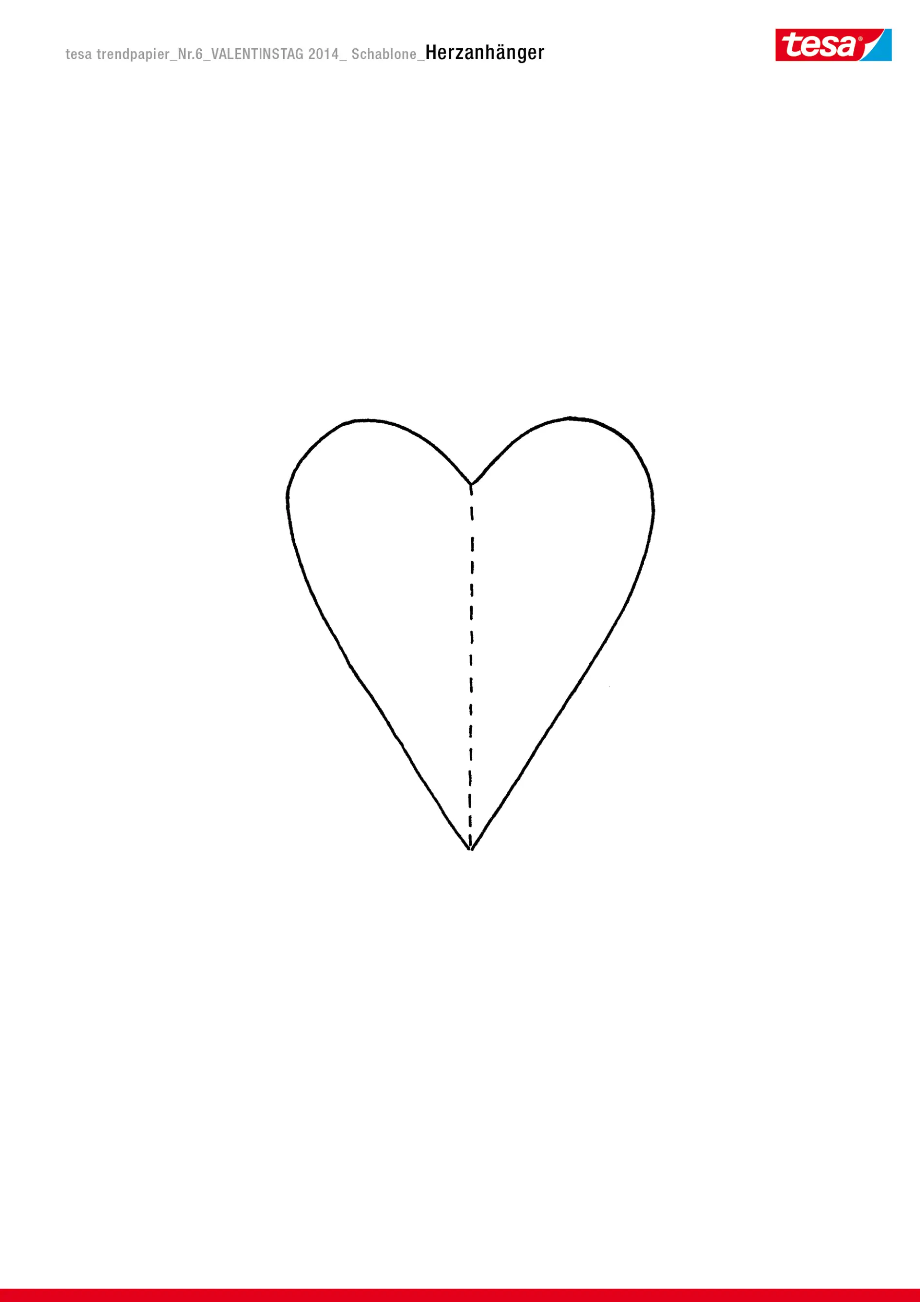 Download here the template for your heart.