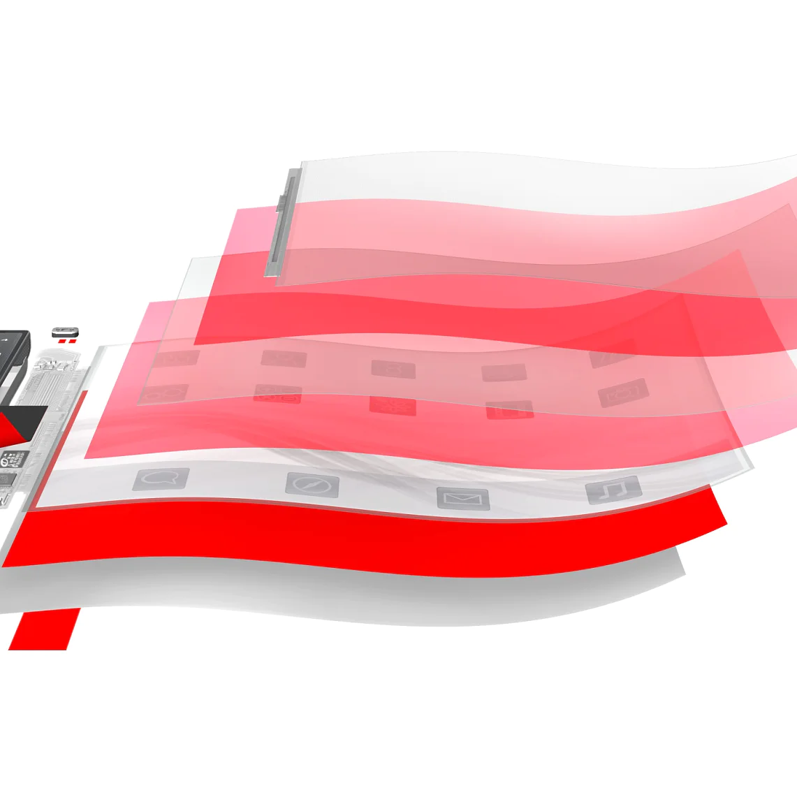 Our Mounting Solution for OLED Technology