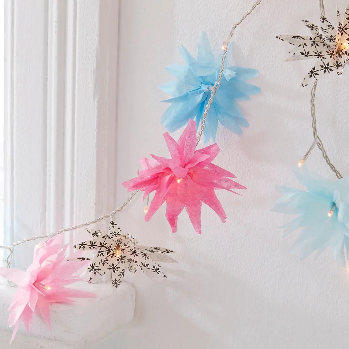 Blossom chain of lights