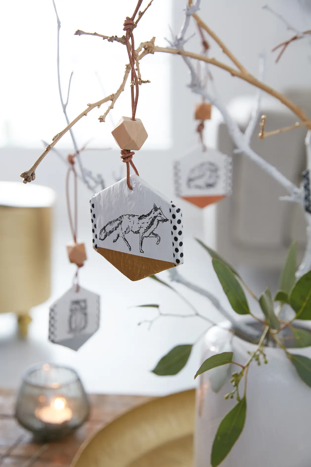 Enjoy you self-made ornaments!