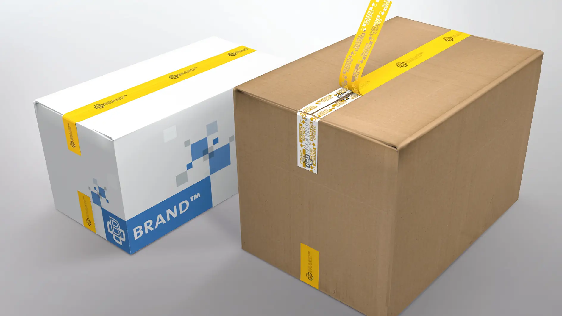 tesa® HighPerSeal tape protects packages from tampering and theft.