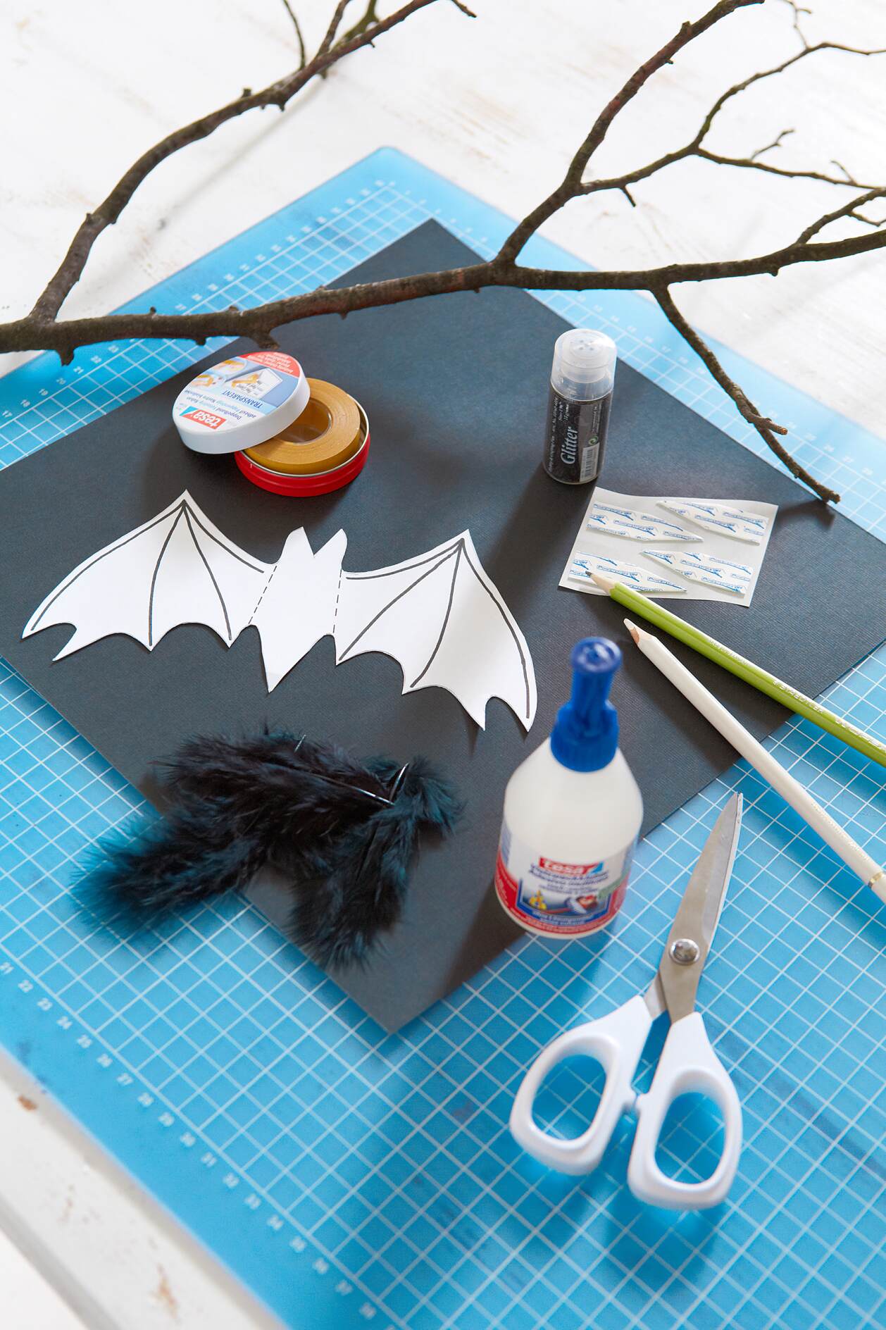 Creative Paper Edger Scissors Bat Wing Edges