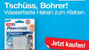 tesa Powerstrips campaign. Example of online advertising.