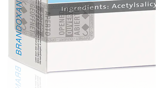 Semi-transparent HighPerSealFX Label