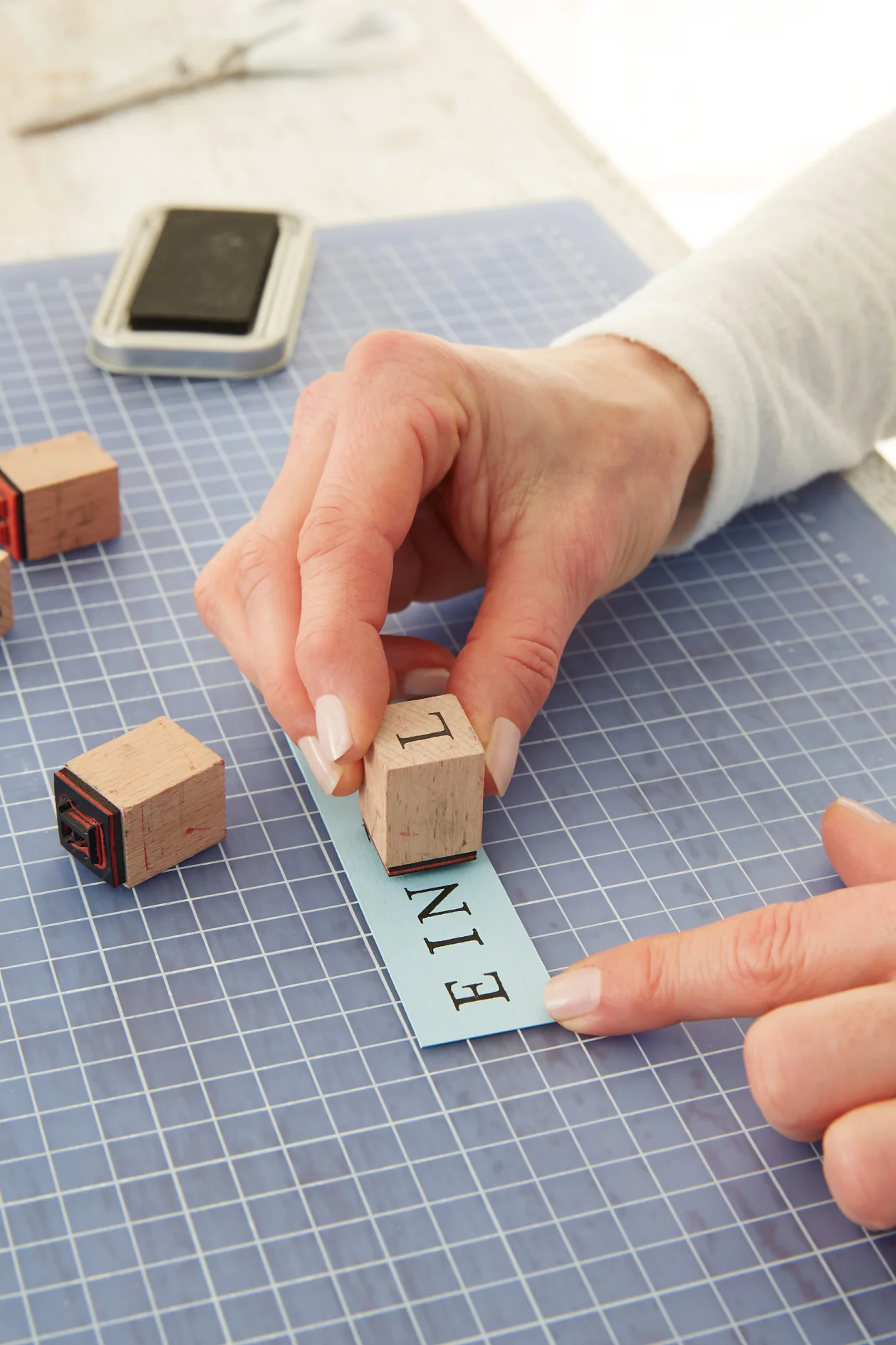 DIY Invitation Card / Step 6: Stamp