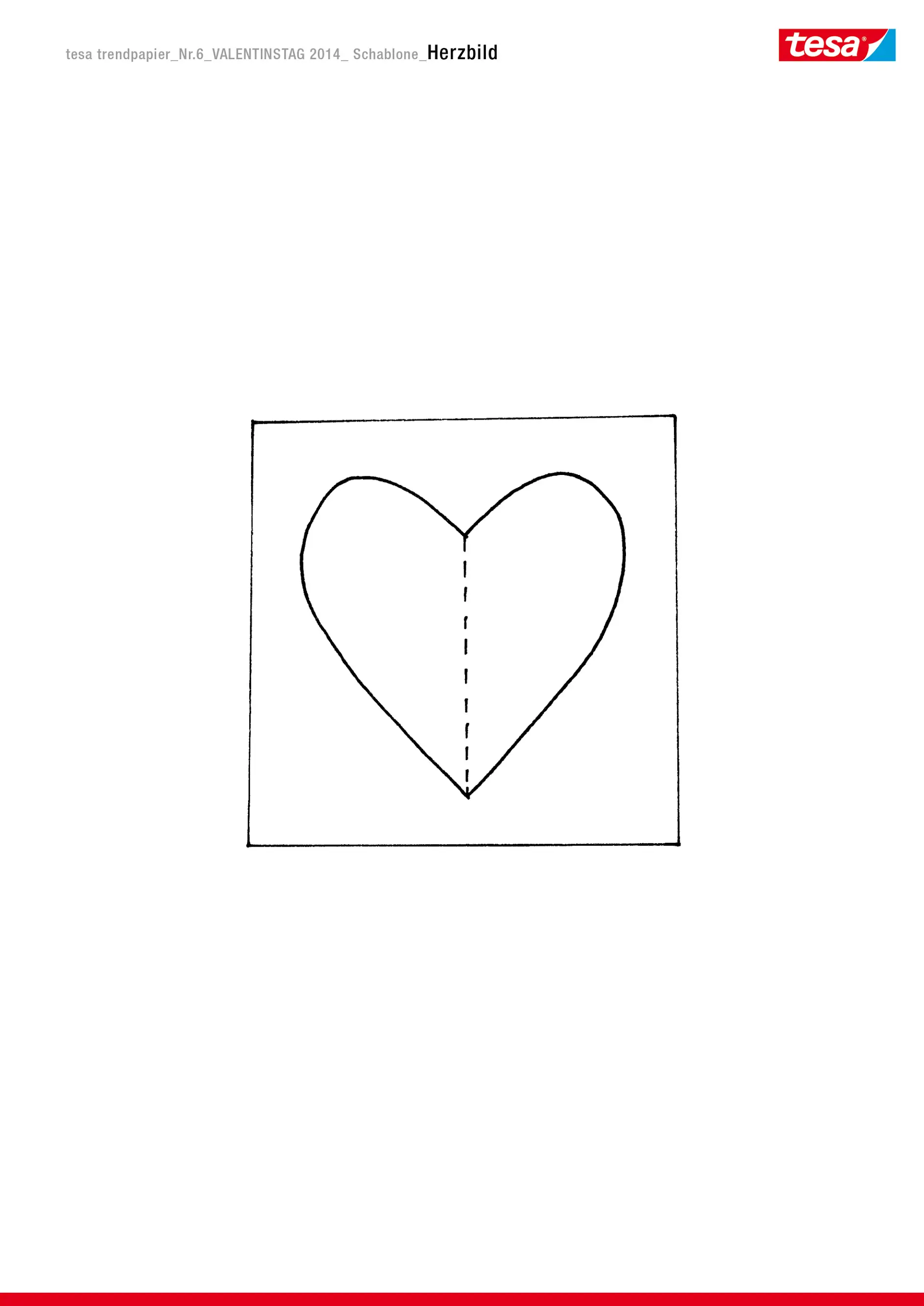 Download here the template for your heart.