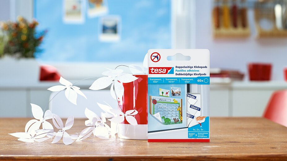 double sided sticky pads for glass