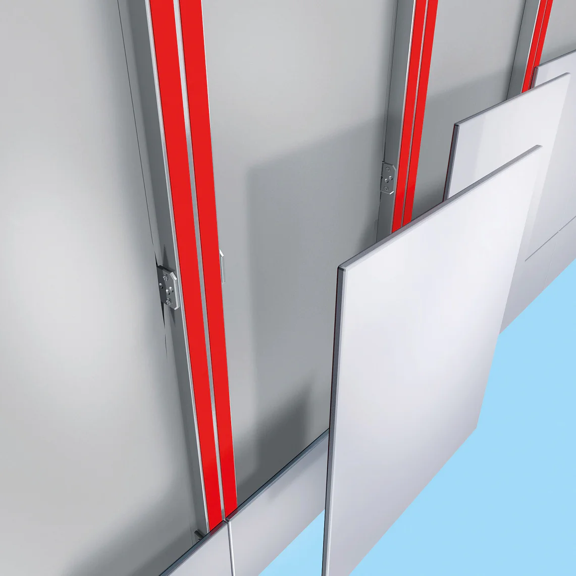 Interior wall cladding