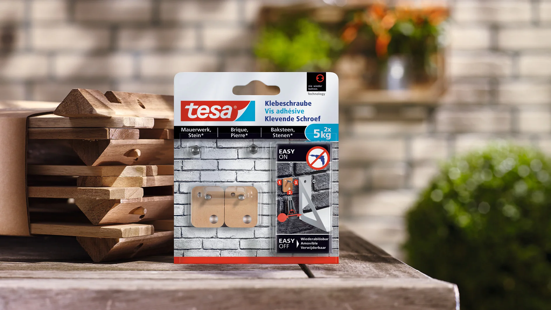 Strong hold on rough surfaces.