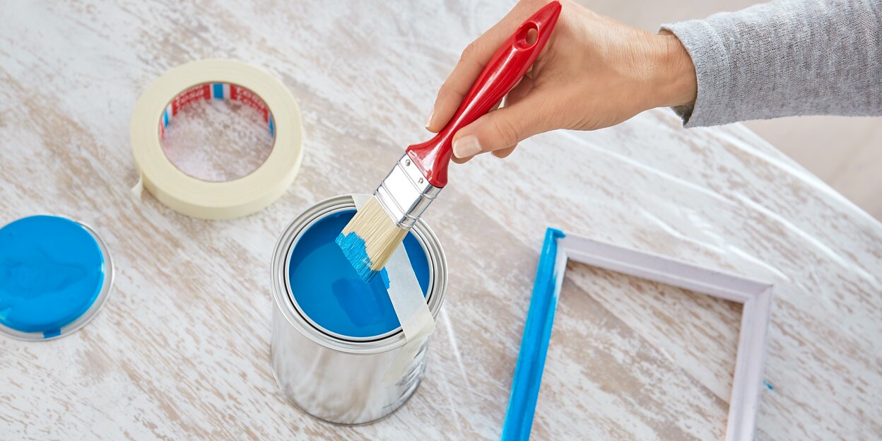 Easy Trick for DIY Painting Projects with Masking Tape Easy Trick for DIY Painting Projects with Masking Tape