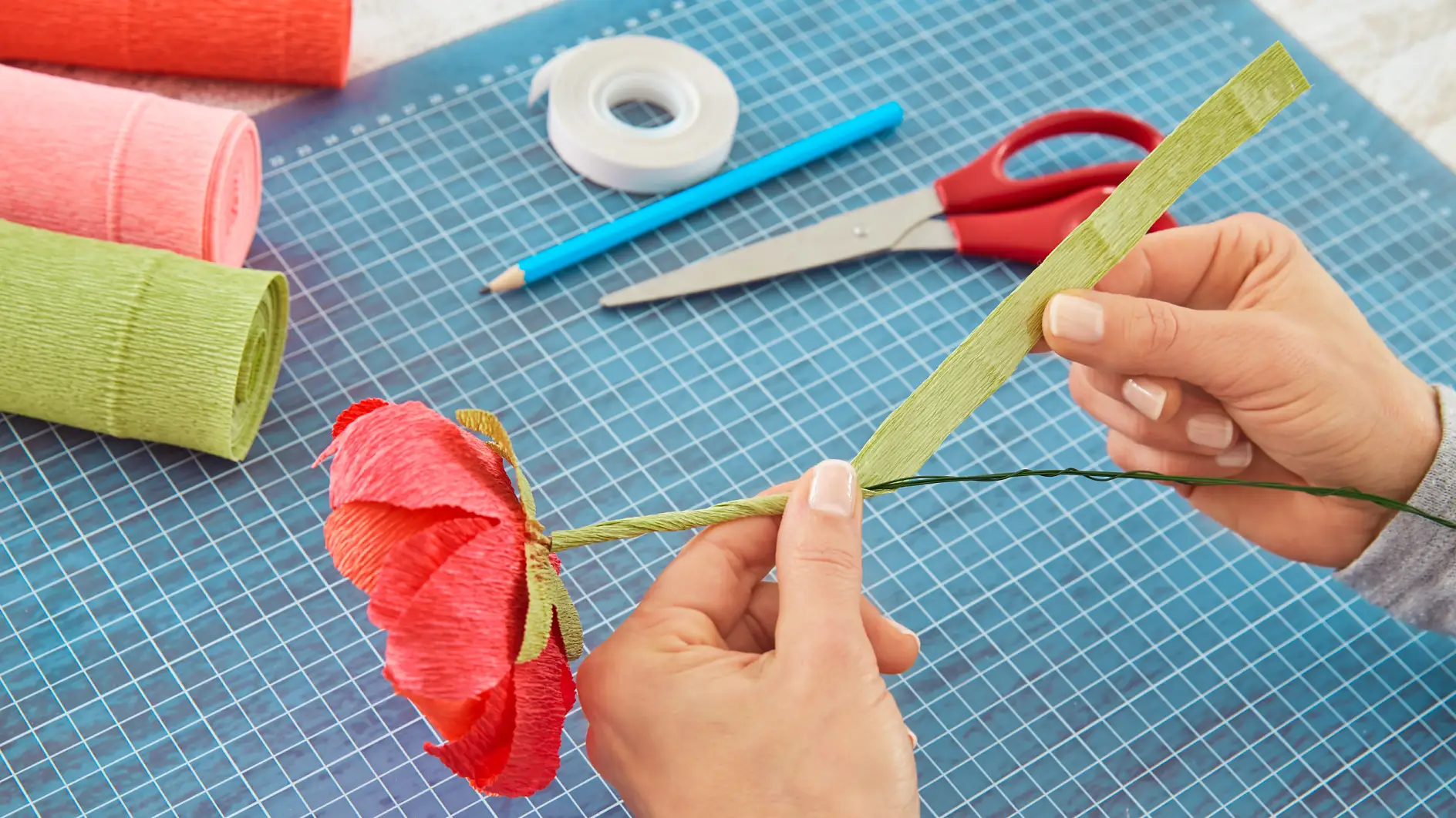 DIY Paper Flower / Step 9: Ending