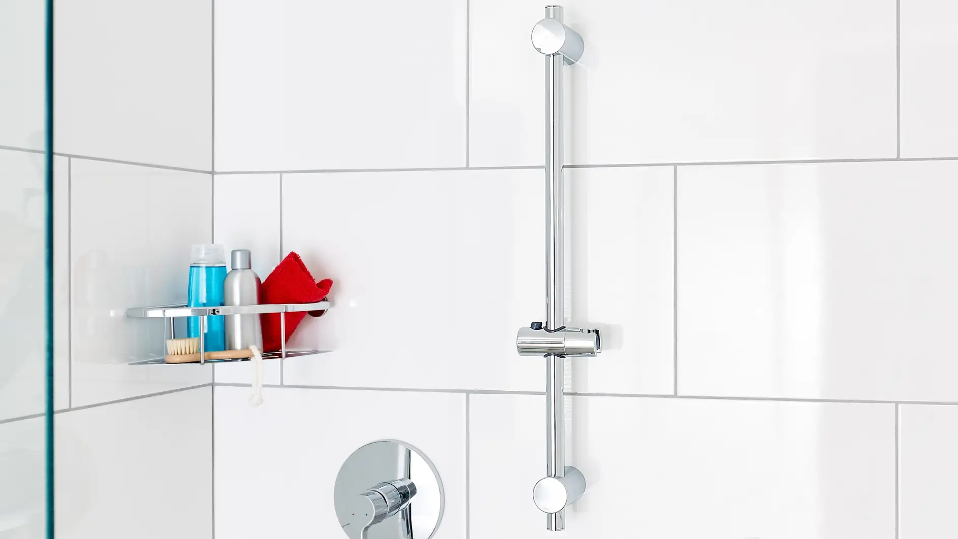 Keep your hands free during a shower session and provide perfect hold for your shower head.