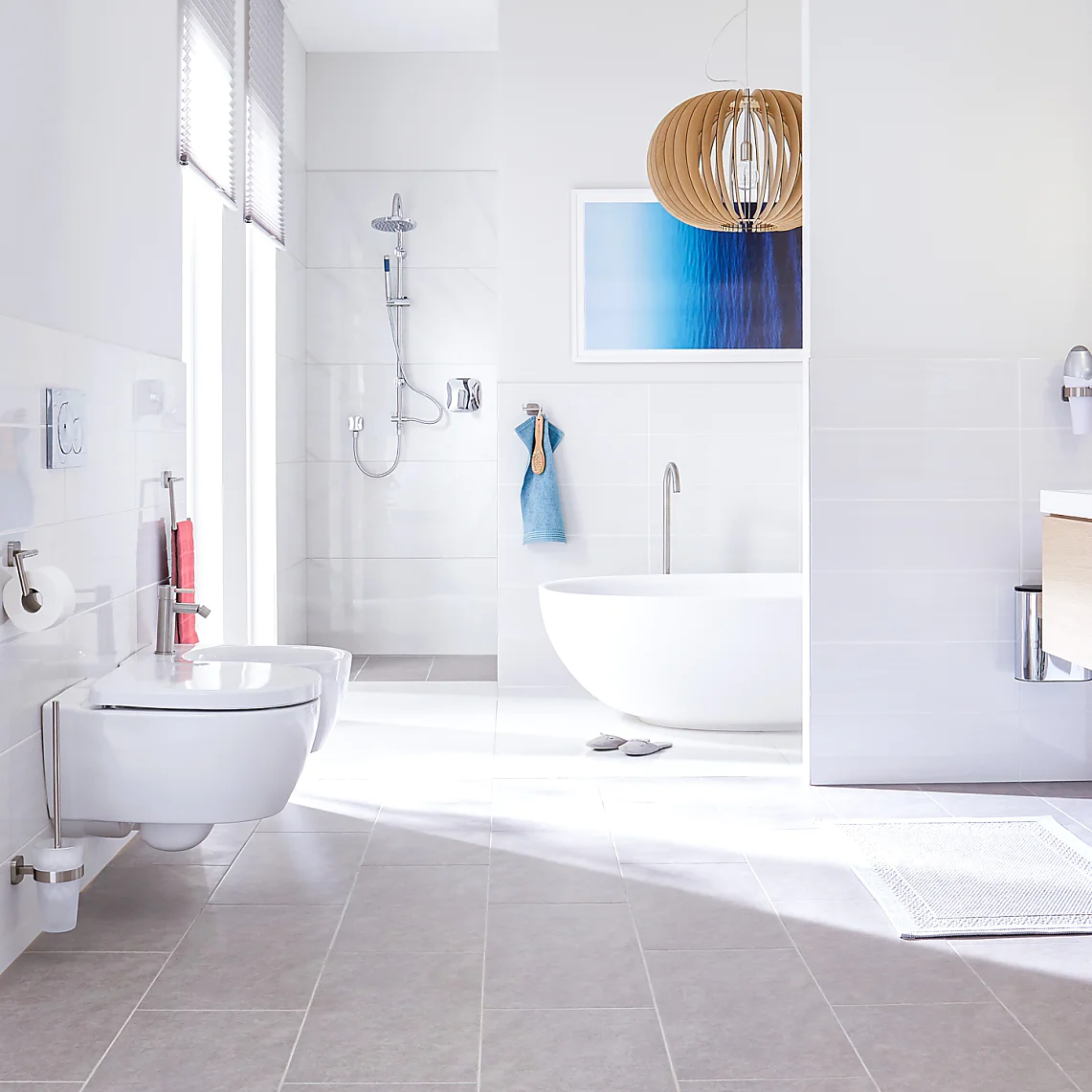 Aesthetic design and functional forms for your bathroom.