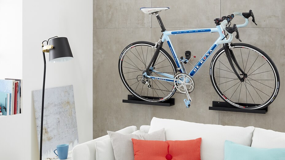 bike on the wall