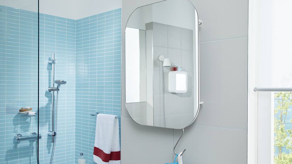 Mirror Without Drilling Tesa, Hanging Bathroom Mirror Without Drilling