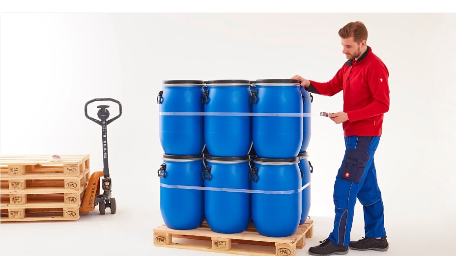 Filament Tape Securing Barrels Filament Tape Securing Barrels
